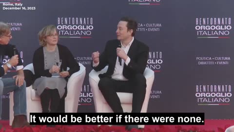 Elon Musk: If you push environmentalism too far, you start to view humanity as a bad thing.