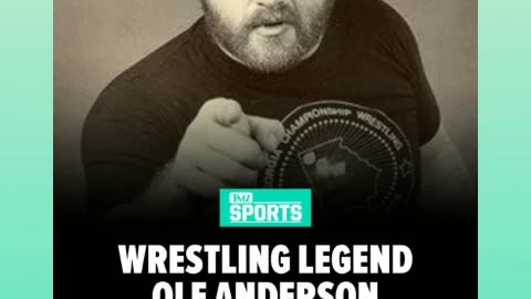 Rip Ole Anderson also knows arn Anderson from the four horseman 🙏🕊2/27/24