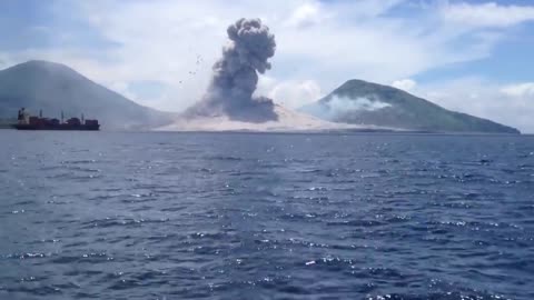 Volcano Eruption in Papua New Guinea