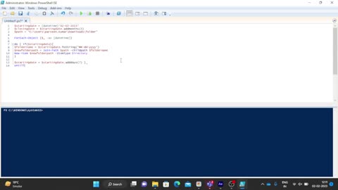 Create Folder Structure with PowerShell