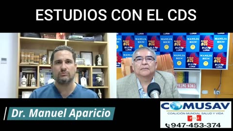 MANUEL APARICIO NOS HABLA DEL DIOXIDO DE CLORO Y DE VACUNADOS FALLECIDOS POR CULPA DE LA VACUNA