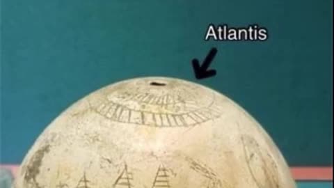 Nubian Burial Egg Carving depicts Atlantis, 9700 BC