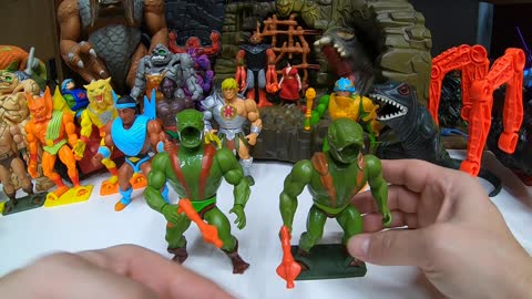 Masters Of The Universe Origins Wave 11 Snake Armor He-Man, Kobra Kahn, Rattlor, Bolt Man Review!