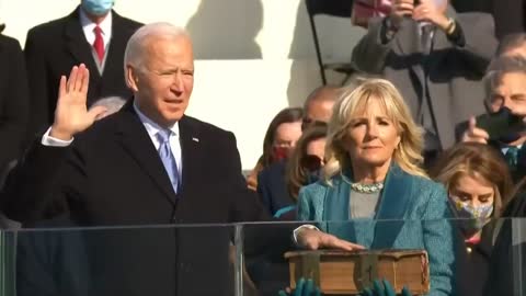 President Biden tells America “democracy has prevailed” - BBC News