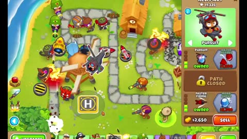 Btd6 Town center double hp moabs