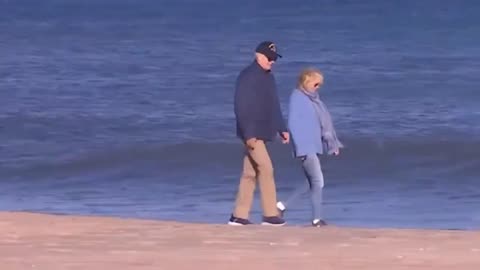 BIDEN AT THE BEACH! Joe and Jill on Vacation While U.S., International Crises Out of Control