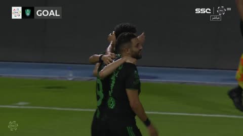 Mahrez first goal for alahli#