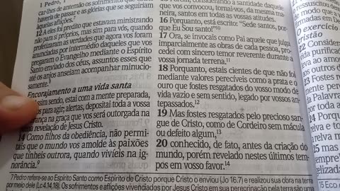 Para sua Salvação em Cristo, iluminado estudo capitulo um 1 1a Pedro