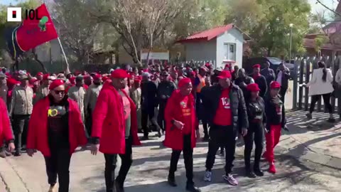 Julius Malema at Uncle Tom’s Hall in Soweto