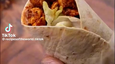 Chicken Wrap, Easy and quick recipe!