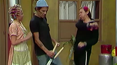 CHAVES - Episódio #94 (1975) O namoro do Seu Madruga - parte 3