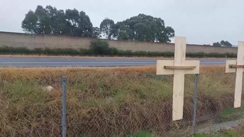 "Crosses on the Hume" event - Billboard Battalion