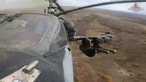 Crews of the Ka-52 "Alligator" attack aircraft.