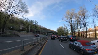 Driving Around Thru 04-20-2022 4K Front New York NYC Harlem River Drive F.D.R. (3)