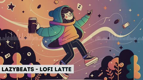 🌙 Lazy Beats - Lofi Latte ☕️ | Relaxing Music for Studying & Working 📚💻