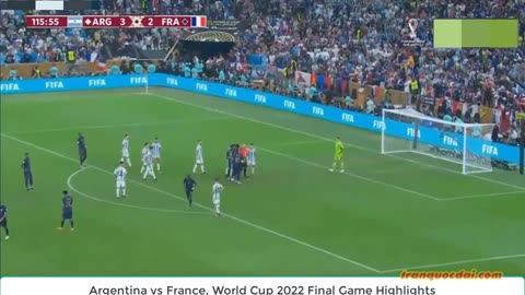 Argentina vs France World Cup 2022 final highlights