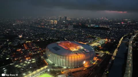 Jakarta International Stadium JIS, JIS Jakarta Stadium Afternoon