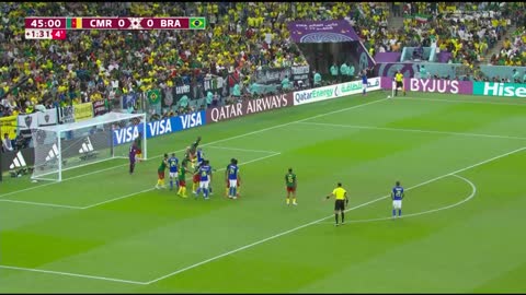 Cameroon 1-0 Brazil World Cup 2022