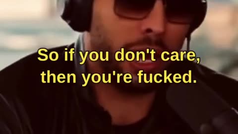 Andrew Tate: If You Don't Care About Your Success Then Who Will? 🤷‍♂️