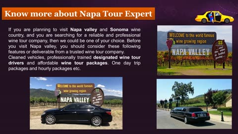 Know more about Napa Tour Expert