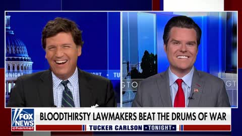 Matt Gaetz Claps Back At Critics Trying To Slam Him For Not Clapping For A Foreign Dictator - Tucker