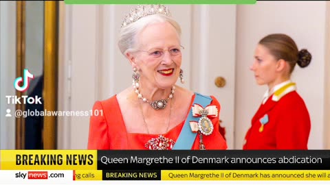 Denmark Queen Margrethe II Unexpectedly Announces Abdication In New Year's Eve Speech