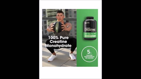 Optimum Nutrition Creatina Micronizada Monohidrato en polvo