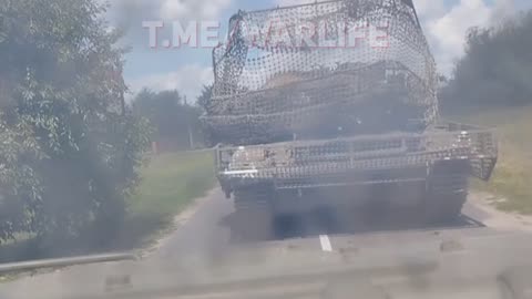 Archival footage of AFU entering the Kursk region on the first day of the