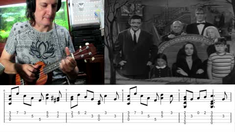 The Addams Family (uke tab)