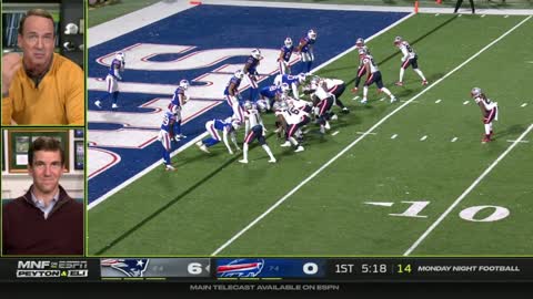 Damian Harris 64 yard touchdown vs. Bills