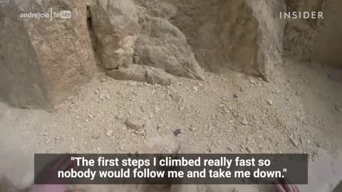 An 18-Year-Old Illegally Climbed Egypt's Great Pyramid