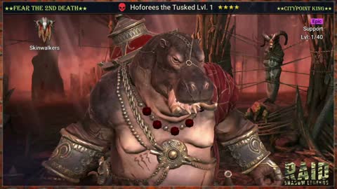 Raid Shadow Legends - Hoforees the Tusked - Classic Skin