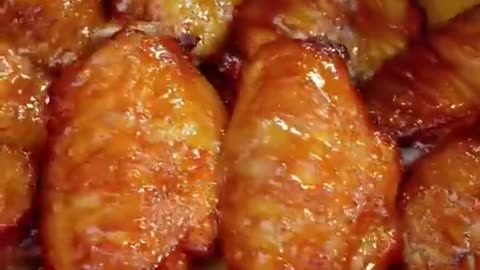 Pineapple chicken wings sour and sweet recipe