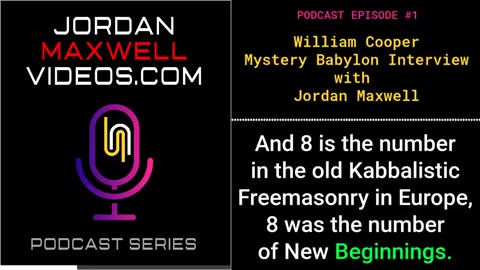 William Cooper Mystery Babylon Interview with Jordan Maxwell