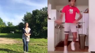 Some random lad dances pretty well