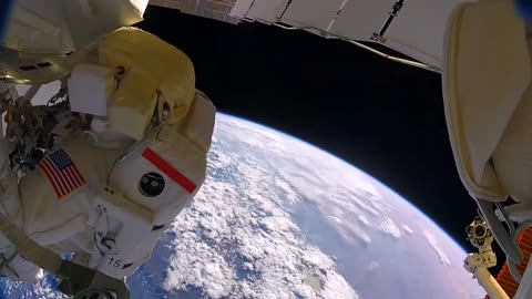 Astronaut accidentally lose a sheild in space | Nasa Video