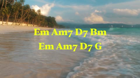 Slow Ballad - E Minor Backing Track [Em Am7 D7 Bm - Em Am7 D7 G] 60 bpm