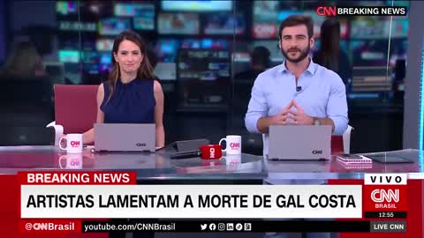 Maria Bethânia lamenta a morte de Gal Costa | LIVE CNN