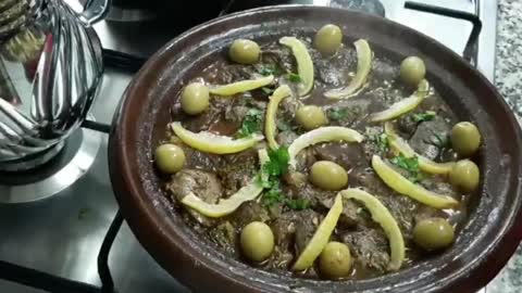 Chicken liver tagine/Tajín de hígado de pollo