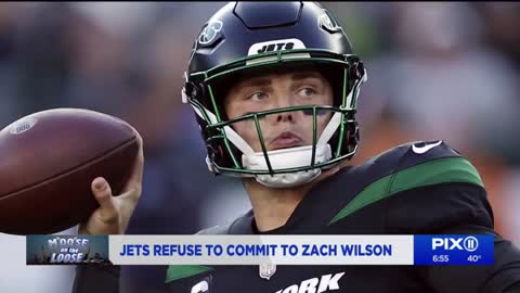 Jets refuse to commit to Zach Wilson