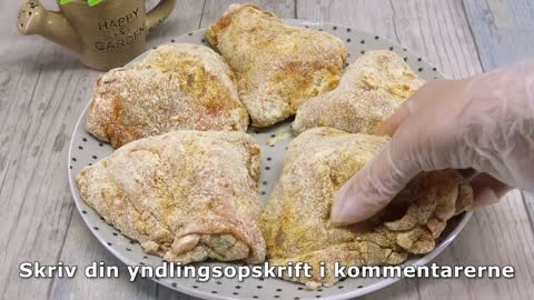 Lækker kyllingelår opskrift! Jeg elsker denne opskrift❗Opskrift, der er en restaurant værdig! #78