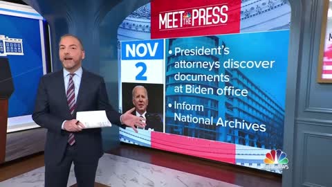 Chuck Todd Special-counsel investigations are ‘reminder of how intertwined Biden and Trump are’