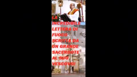 UNA LETTERA PAZZESCA SCRITTA DA UN SACERDOTE AL SUO VESCOVO