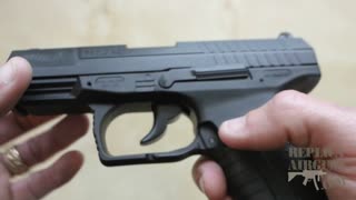 Umarex Walther P99 CO2 Blowback Airsoft Pistol Table Top Review