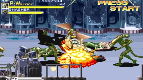 Alien vs Predator Round 06 #retrogaming #nedeulers #alienvspredator