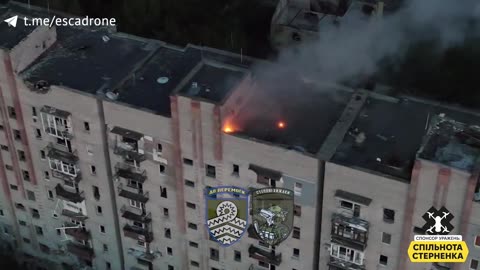 🎯 Ukraine Russia War | Kamikaze Drone Strikes Russian Surveillance Equipment in Donetsk City ( | RCF