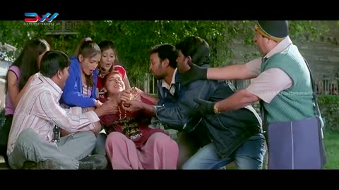 Kovai Sarala and Srinivas Reddy Comedy Scene _ Desamuduru Telugu Movie Scenes _ Allu Arjun _ Hansika