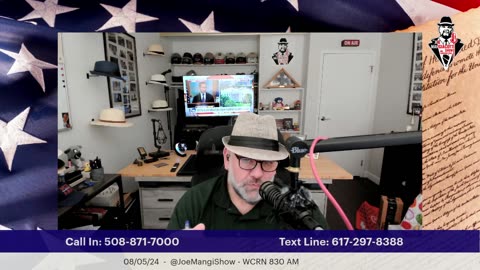 Monday Augus 5th,2024 - The Joe Mangiacotti Show