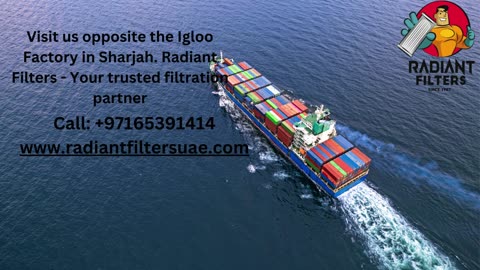 Marine filter suppliers in Sharjah Showroom