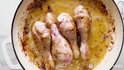 Chicken Fricassee - quick French Chicken Stew